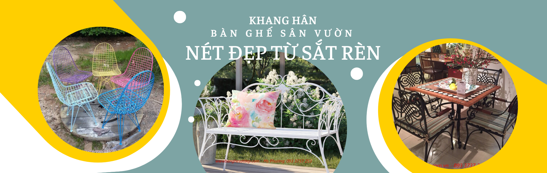 Bàn Ghế Sân Vườn 