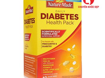 Viên uống cân bằng đường huyết Nature Made Diabetes Health Pack