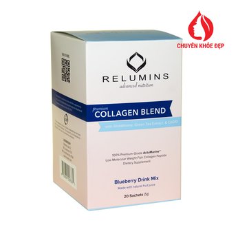 Relumins Premium Collagen Blend 5g thực phẩm dưỡng trắng da