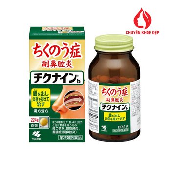 Viên uống đặc trị viêm xoang của Nhật Bản 224 viên loại nhỏ