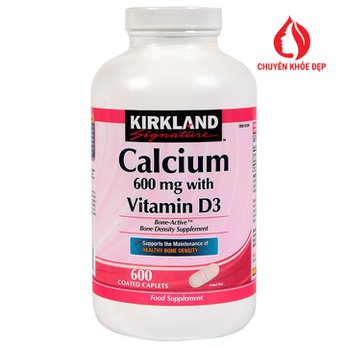 Kirkland Calcium 600mg With Vitamin D3 500 Viên