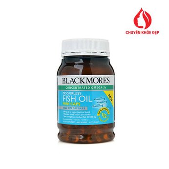 Viên uống dầu cá Blackmores Odourless Fish Oil Mini Caps 400 viên của Úc