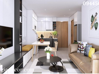 Thiết kế thi công nội thất căn hộ chung cư Carillon Tân Phú