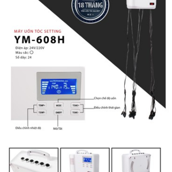 MÁY UỐN TÓC SETTING MINI YM-608H (220V)