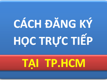 Đăng ký học kế toán trực tiếp tại TPHCM