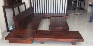 Kích thước sofa gỗ nguyên khối có theo tiêu chuẩn hay không?
